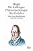 Hegel für Anfänger: Phänomenologie des Geistes (German Edition)
