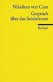 Gespräch über das Seinkönnen (Paperback)