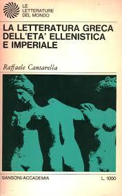 La letteratura greca dell'età ellenistica e imperiale