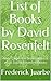 David Rosenfelt Books Reading Order by Frederick Juarbe