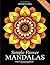 Simple Flower Mandalas Blac...