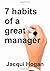 7 habits of a great manager