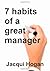 7 habits of a great manager by Jacqui Hogan
