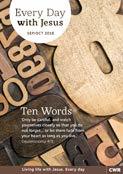 Every Day With Jesus Sept/Oct 2018: Ten Words