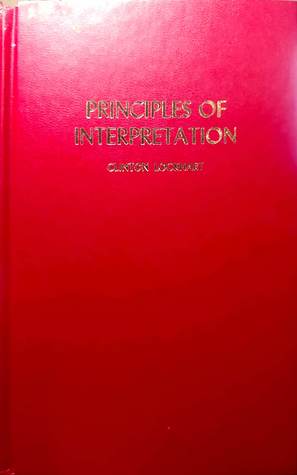 Principles of Interpretation