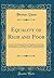 Equality of Rich and Poor: A Sermon, Preached in the Prison of Philadelphia, on Thursday, December 12th, 1793, Being the Day Appointed for Humiliation ... the Late Epidemical Fever (Classic Reprint)
