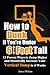 How to Dunk if You’re Under 6 Feet Tall: 13 Proven Ways to Jump Higher and Drastically Increase Your Vertical Jump in 4 Weeks (Vertical Jump Training Program in Color)
