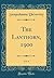 The Lanthorn, 1900, Vol. 4 (Classic Reprint)
