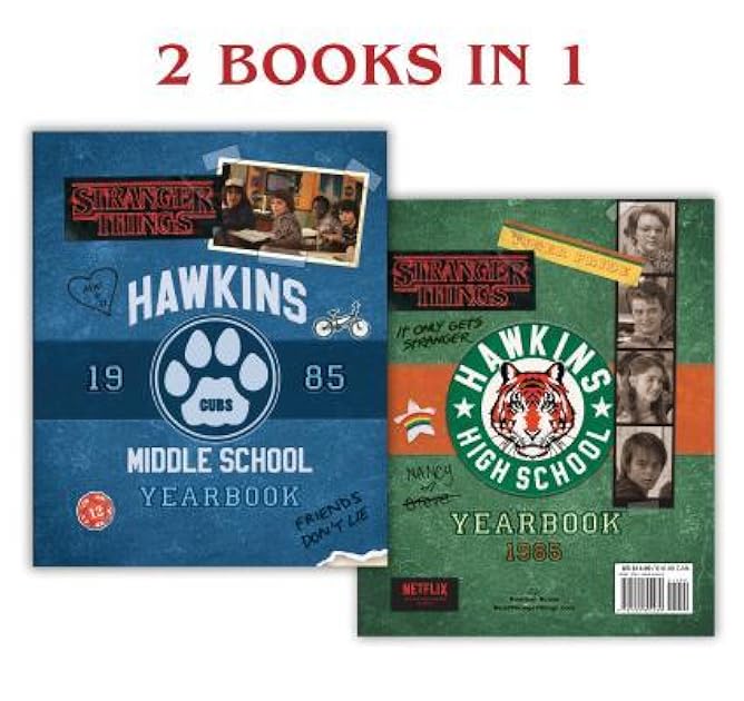 Hawkins Middle School Yearbook/Hawkins High School Yearbook (Stranger Things)