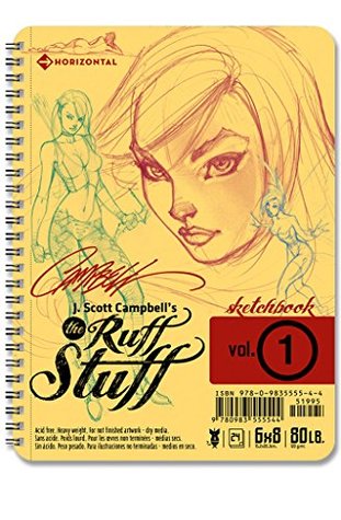 J. Scott Campbell's The Rough Stuff Vol. 1 (Spiral-bound)