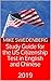 Study Guide for the US Citizenship Test in English and Chinese by Mike Swedenberg