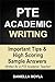 PTE Academic Writing: Impor...