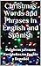 Christmas Words and Phrases in English and Spanish by Scott Paulson