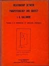 Relationship Between Parapsychology and Gravity by J. G. Gallimore