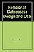Relational Databases: Design and Use [Paperback] by Dawson, Ray