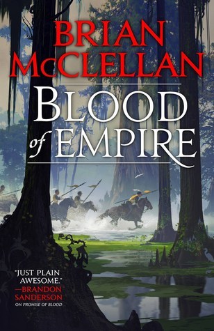 Portada de Blood of Empire, de Brian McClellan