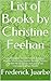 List of Books by Christine ...