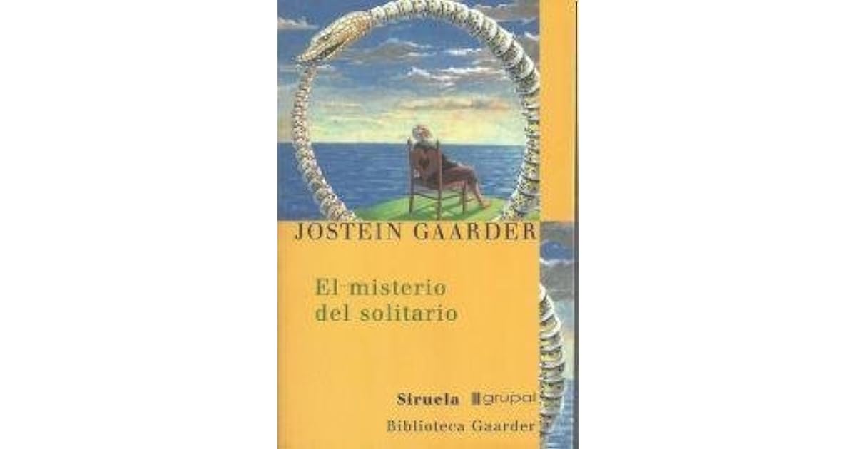 El misterio del solitario by Jostein Gaarder