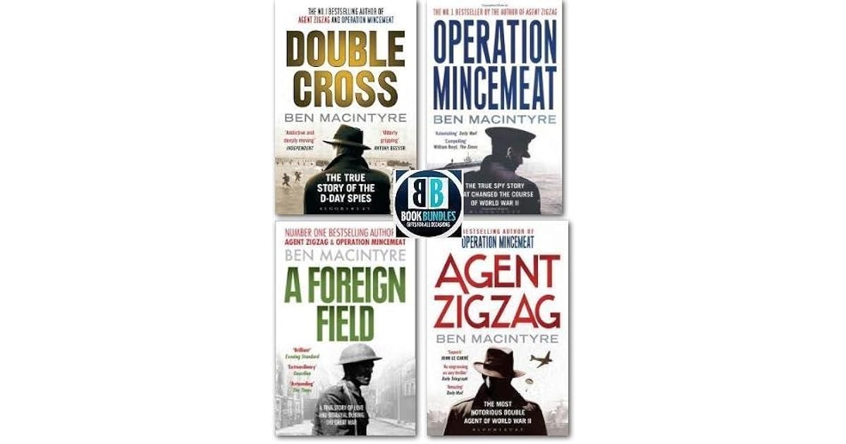 Ben Macintyre 4 Books The True Story Collection Pack Set, by Ben Macintyre