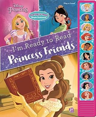 Disney Princess Belle, Mulan, Cinderella, Rapunzel, and More! - I'm Ready to Read Princess Friends Sound Book (Hardcover)