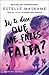 Já te Disse que Me Fazes Falta?