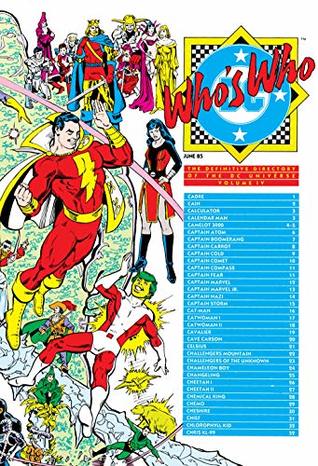 Who's Who: The Definitive Directory of the DC Universe (1985-1987) #4