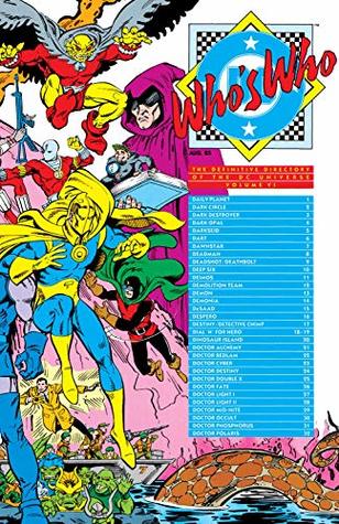 Who's Who: The Definitive Directory of the DC Universe (1985-1987) #6