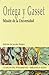 Misión de la universidad (Clasicos Del Pensamiento by José Ortega y Gasset