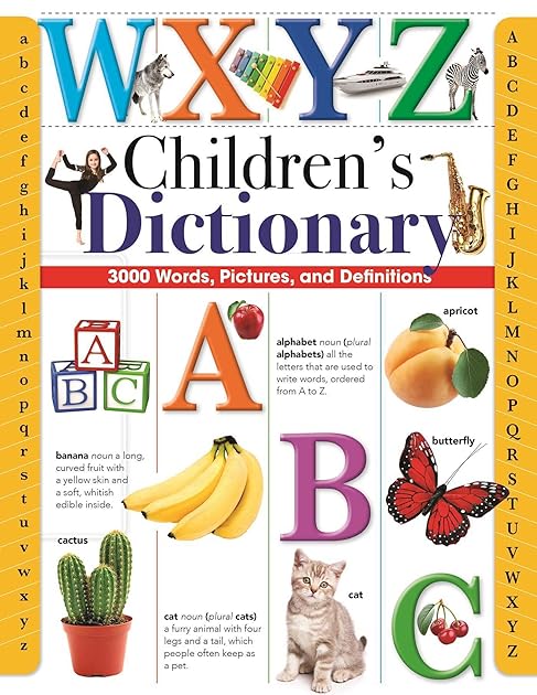 Children's Dictionary: 3,000 Words, Pictures, and Definitions