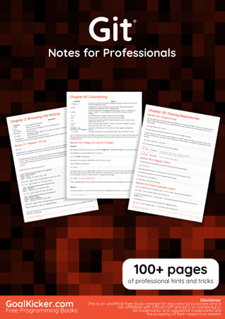 Git Notes For Professionals (Unknown Binding)