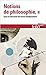 Notions De Philosophie II