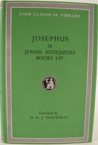 Jewish Antiquities, Books I - IV