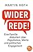 Widerrede!: Eine Familie diskutiert über Populismus, Werte und politisches Engagment (German Edition)