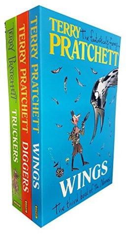 Terry Pratchett The Bromeliad Trilogy collection 3 books set - Wings The Third Book of the Nomes, Diggers The Second Book of the Nomes, Truckers The First Book of the Nomes