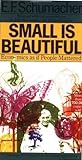 Book cover for Small Is Beautiful: A Study of Economics as if People Mattered (Vintage classics)