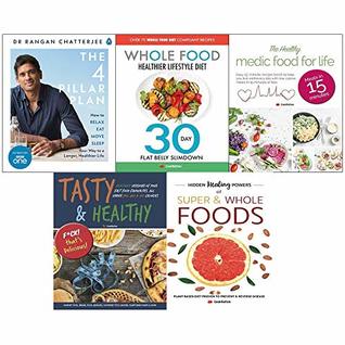 The 4 pillar plan / whole food healthier lifestyle diet / healthy medic food / tasty and healthy / hidden healing powers 5 books collection set (Paperback)