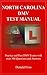NORTH CAROLINA DMV TEST MAN...