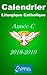 Calendrier liturgique catholique 2018-2019 (Année C) by Editions CTAD