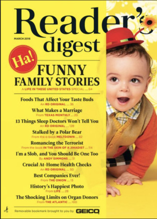 Reader's digest 2016 March