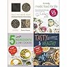 Salt fat acid heat [hardcover], medic food for life, 5 simple ingredients slow cooker, tasty and healthy 4 books collection set