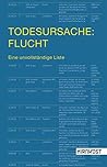 Todesursache: Flucht: Eine unvollständige Liste (German Edition)