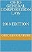 Ohio General Corporation Law 2018 Edition