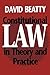 Constitutional Law in Theory and Practice by David Beatty