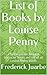 Louise Penny Books Reading ...
