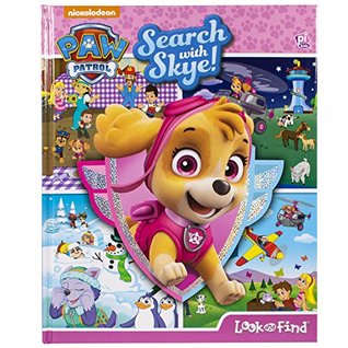 Nickelodeon Paw Patrol - Search with Skye - Look and Find Activity Book - PI Kids (Hardcover)