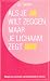 Als je ja wilt zeggen, maar je lichaam zegt nee