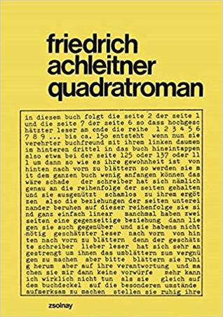 Quadratroman & Andere Quadrat Sachen (Perfect Paperback)