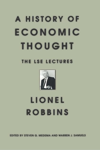A History of Economic Thought: The LSE Lectures