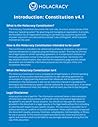 Holacracy Constitution