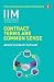 Contract Terms Are Common S...